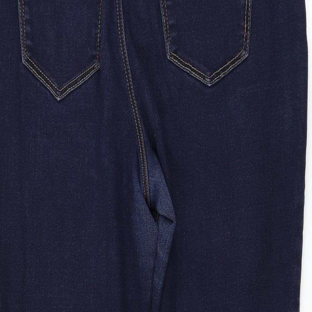 Preworn Womens Blue Straight Jeans Size 30 L25.5 in