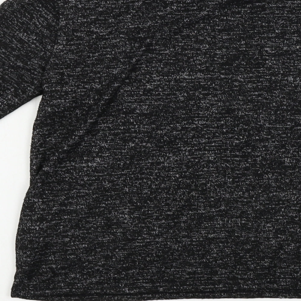 Primark Girls Black Pullover Jumper Size 9-10 Years