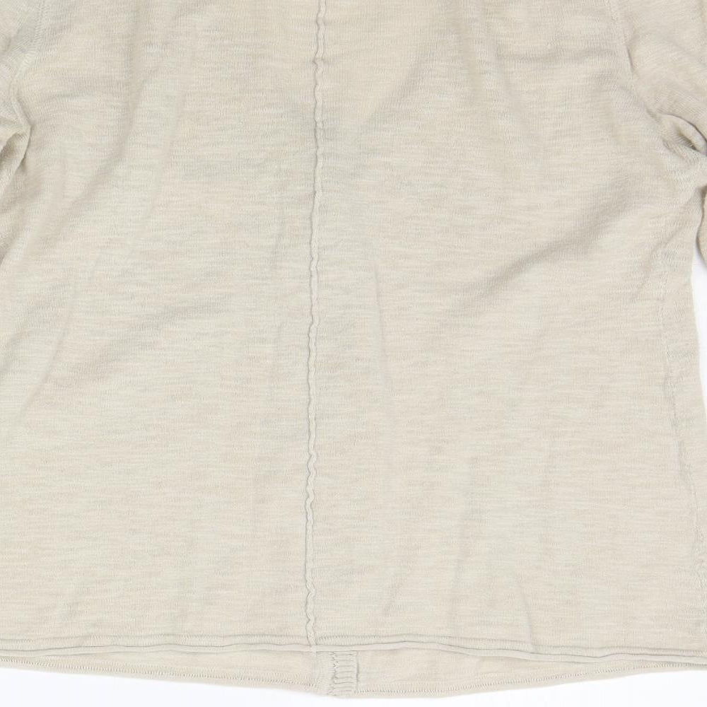 H&M Womens Beige Pullover Jumper Size M