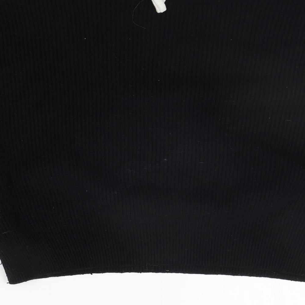 Zara Womens Black Pullover Jumper Size M