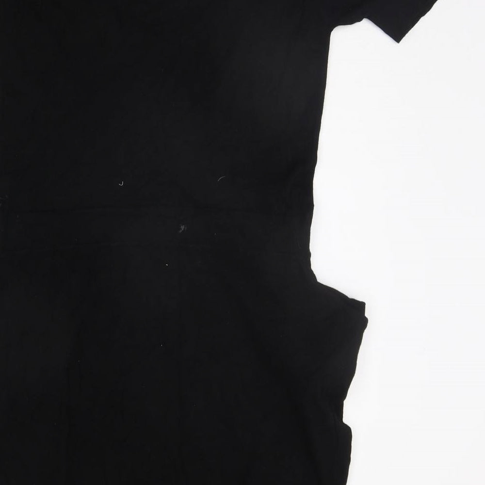 Warehouse Womens Black Pullover Jumper Size 14