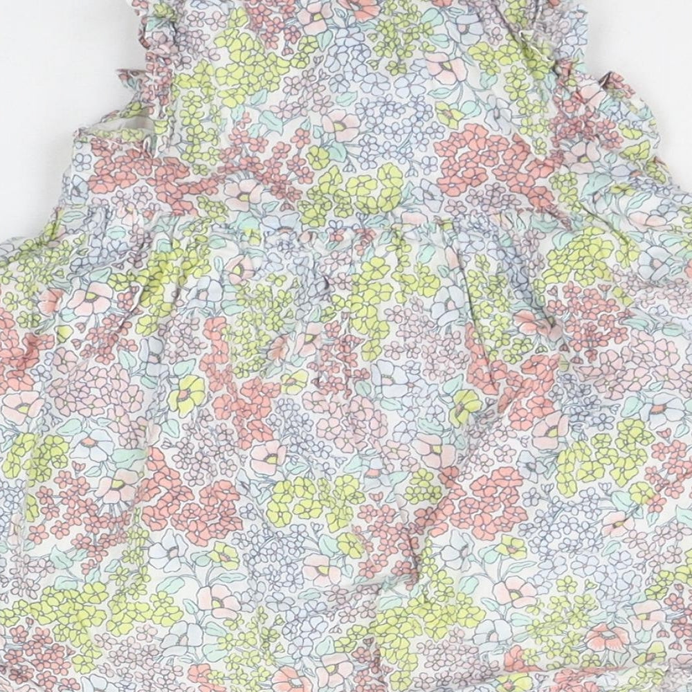 Gap Baby Multicoloured Floral A-Line Size 6-9 Months