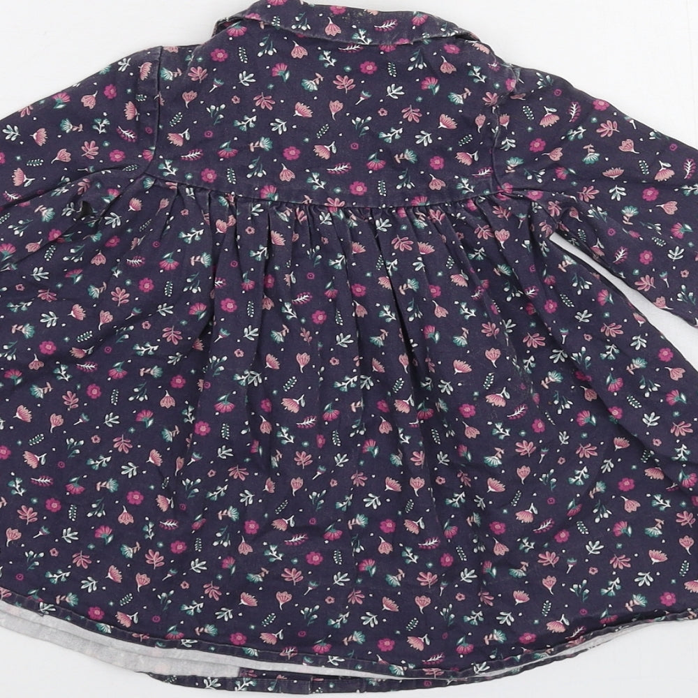 Nutmeg Baby Blue A-Line Size 6-9 Months
