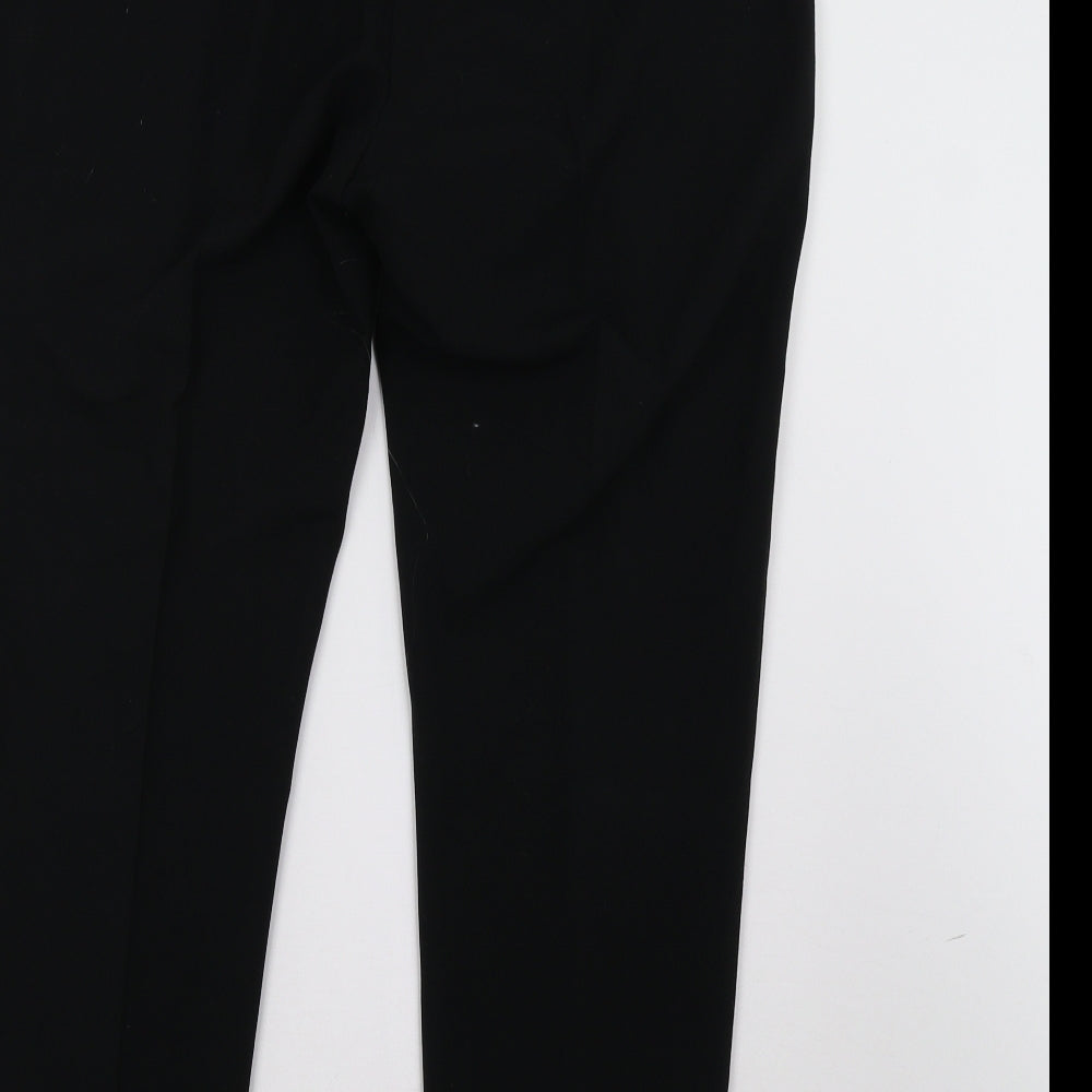 Marks and Spencer Womens Black Trousers Size 14 L29 in