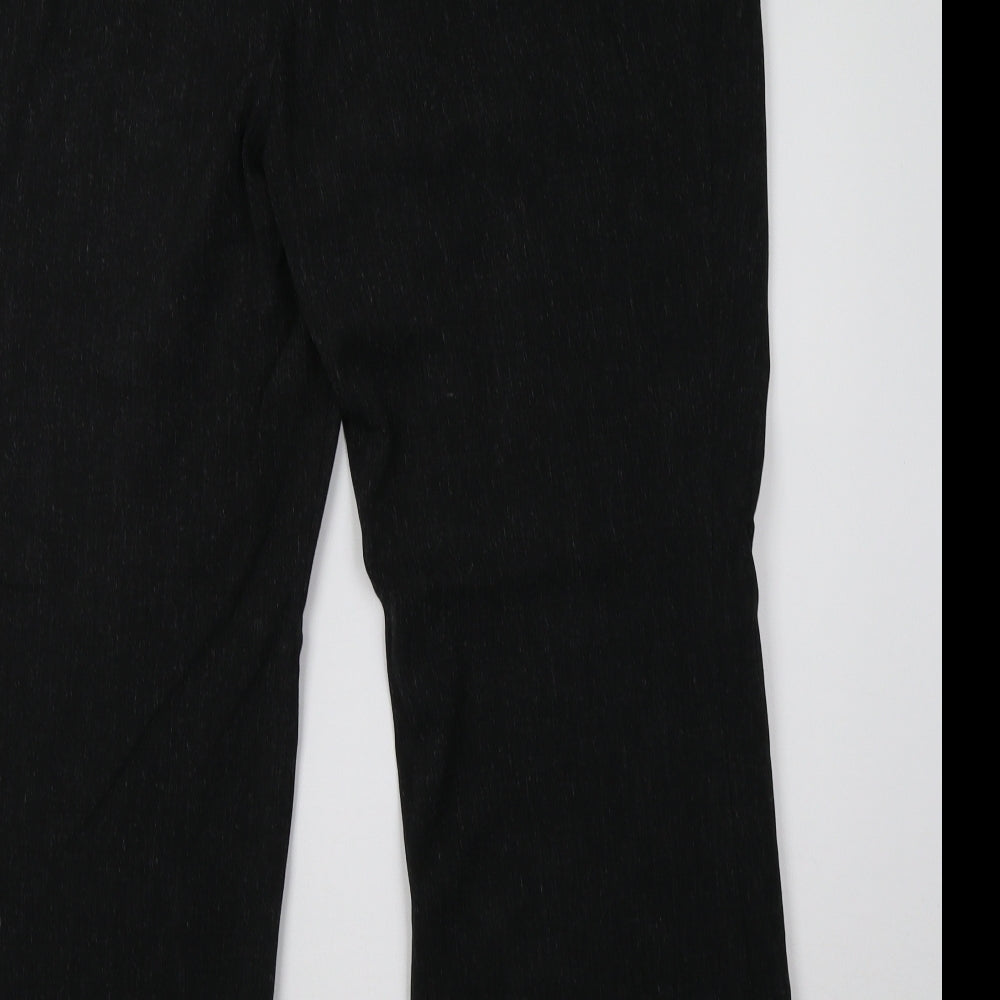 Marks & Spencer Womens Grey Trousers Size 16 L29 in