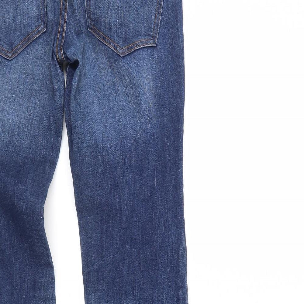 &Denim Womens Blue Denim Skinny Jeans Size 6 L31 in
