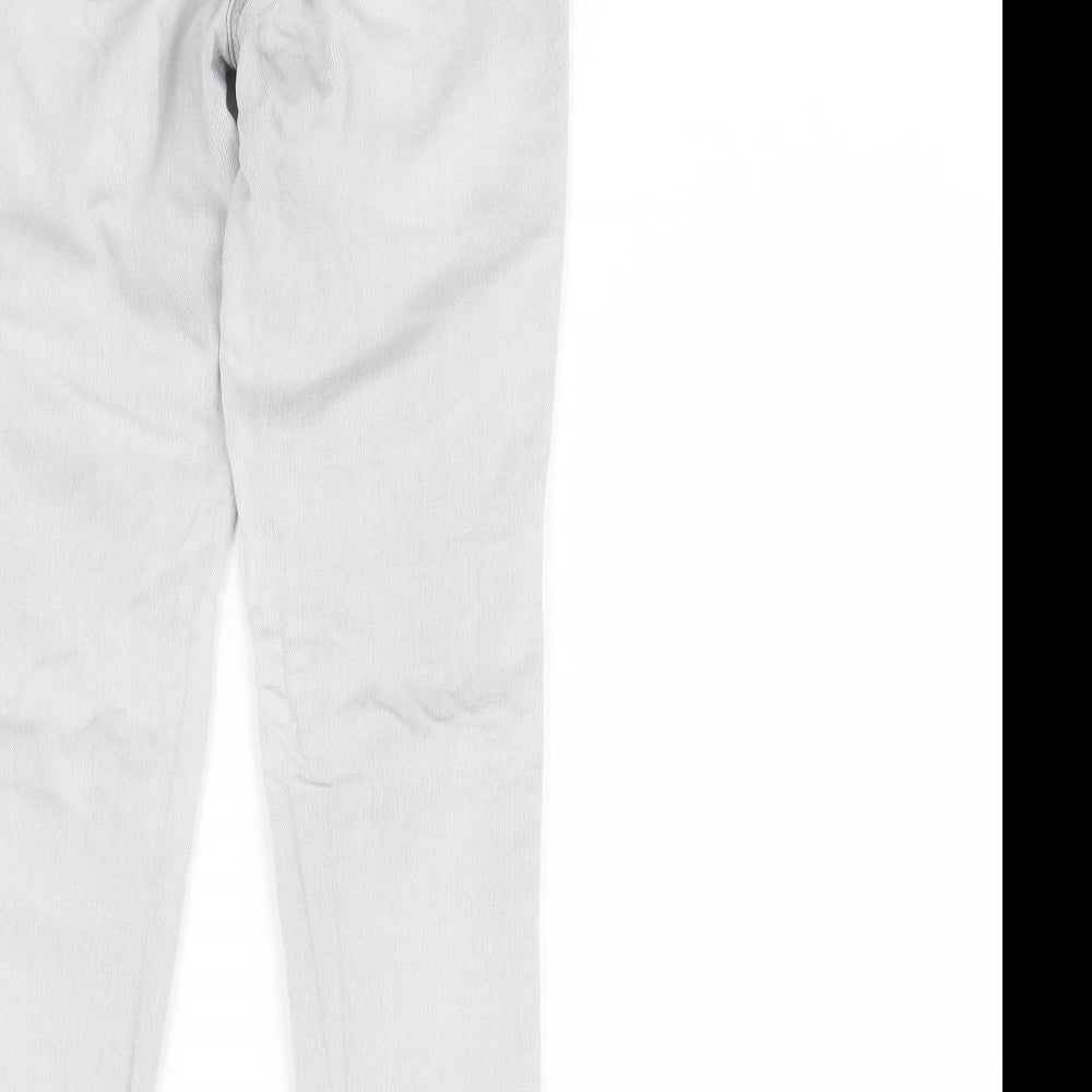 Next Womens Grey Denim Skinny Jeans Size 6 L28 in