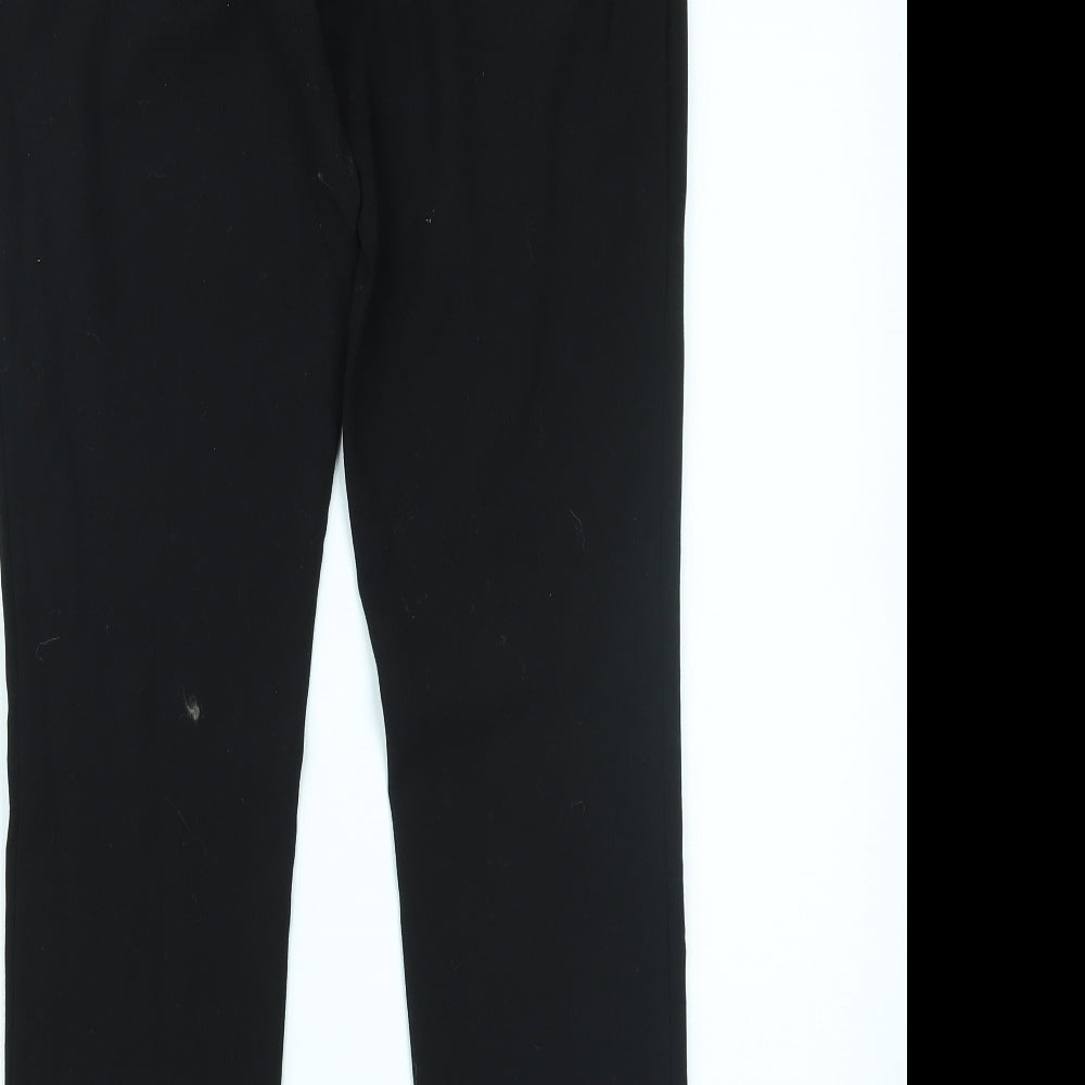 George Girls Black Dress Pants Trousers Size 12-13 Years