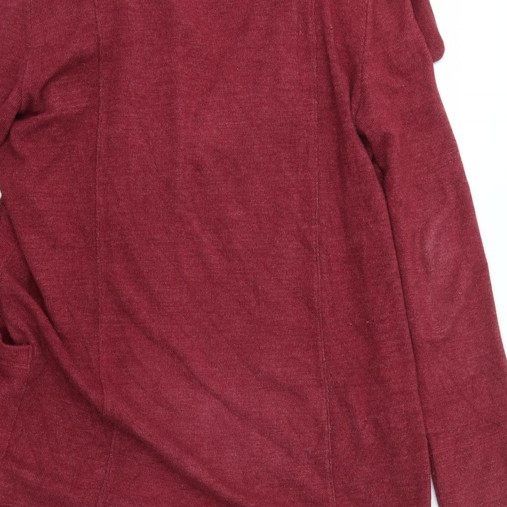 Caslon Womens Purple Cardigan Jumper Size S