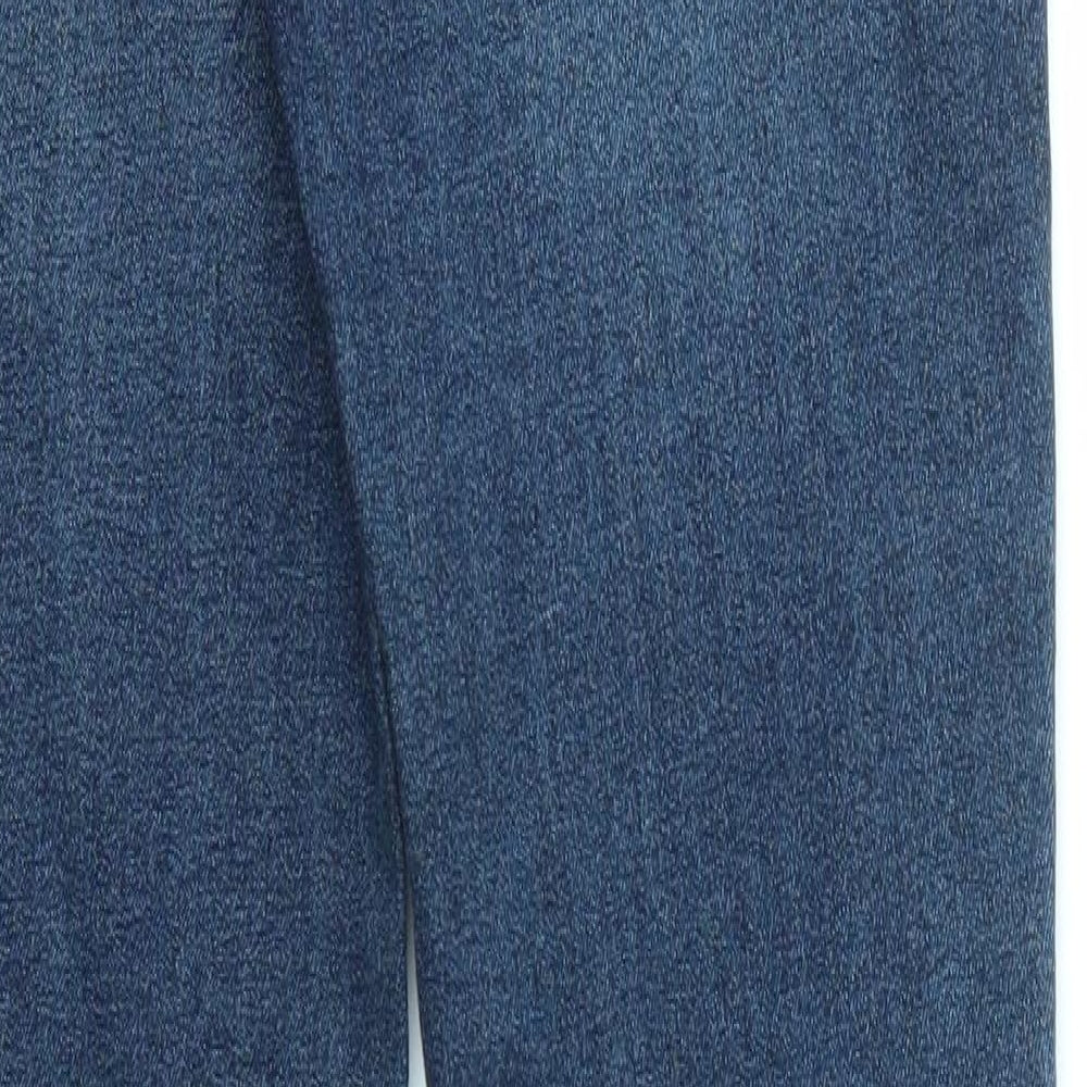 VILLA Womens Blue Skinny Jeans Size 28 in L30 in