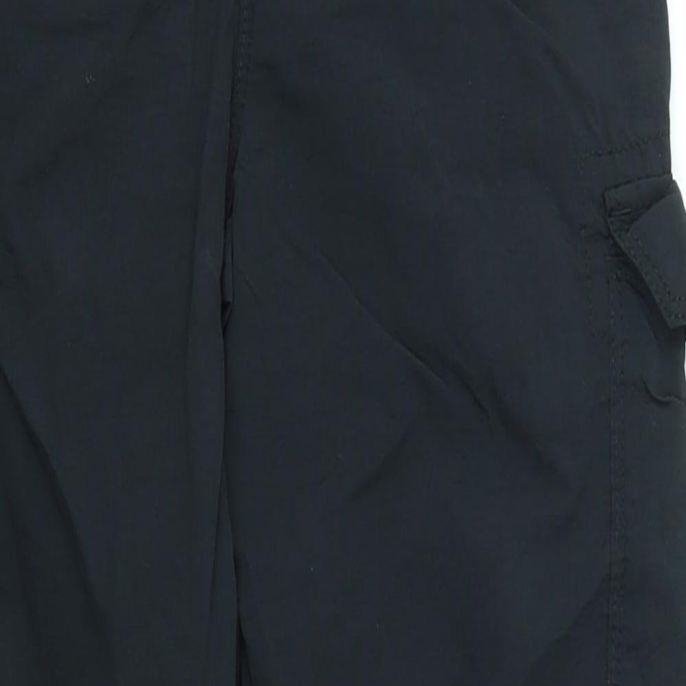 NEXT Girls Black Jogger Trousers Size 9 Months