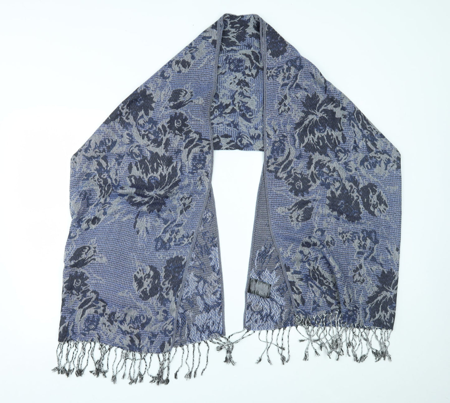 Avon Womens Blue Floral Scarf