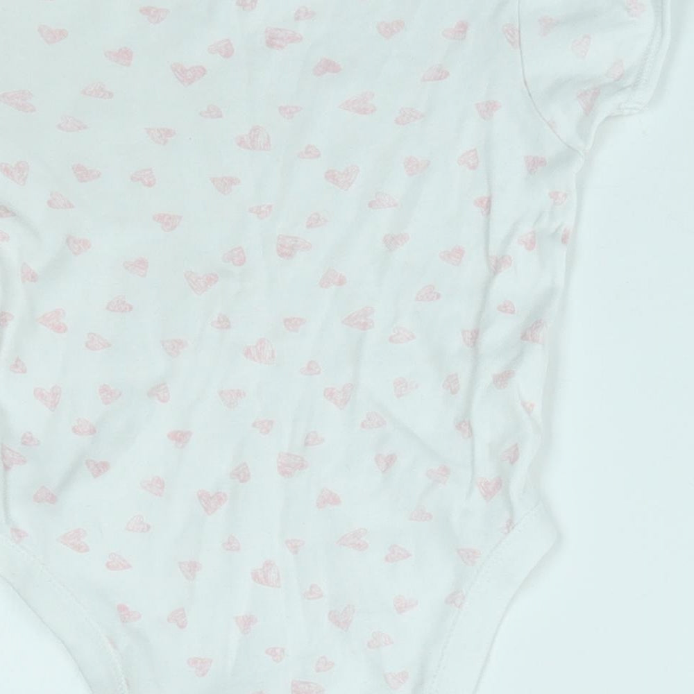 George Baby White Babygrow One-Piece Size 18-24 Months