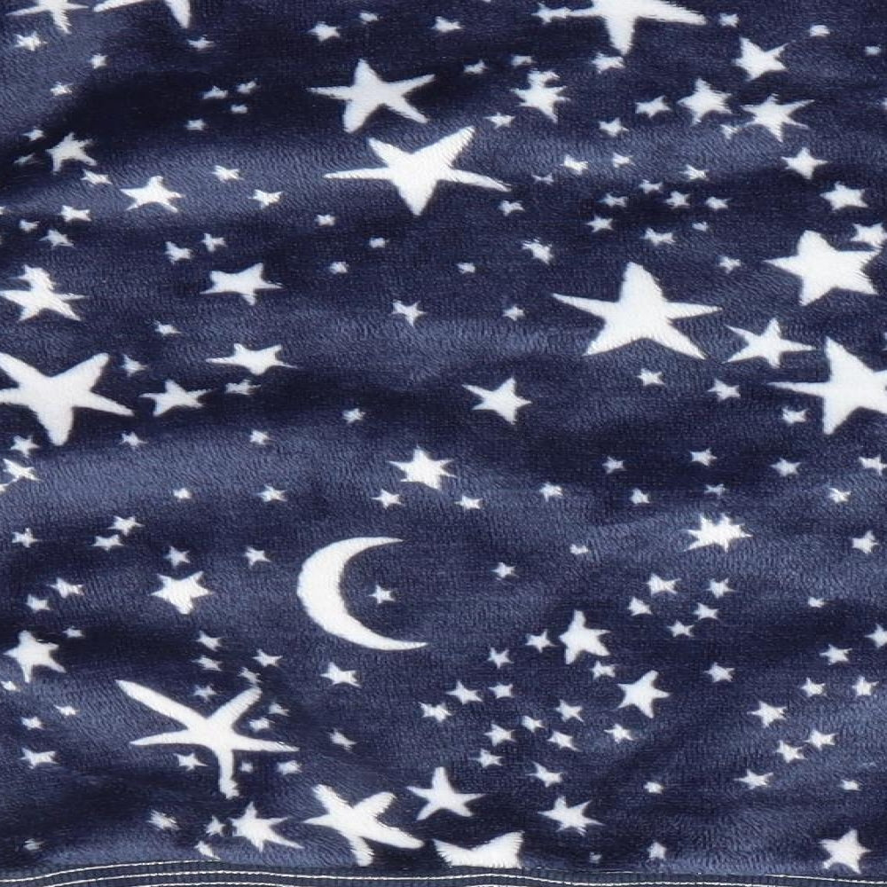 Matalan Girls Blue Geometric Pyjama Top Size 7 Years - Stars & Moons