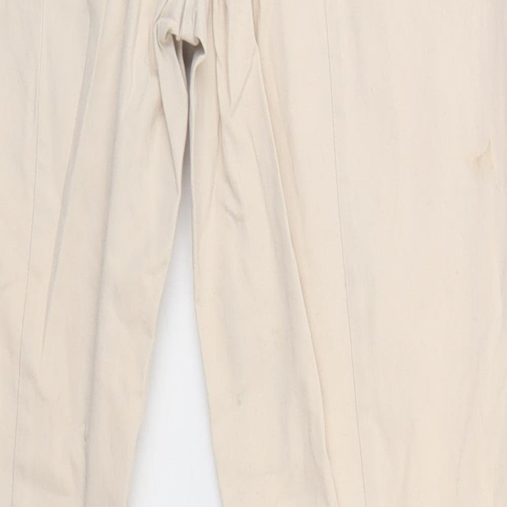 Gap Womens Beige Trousers Size 8 L26 in