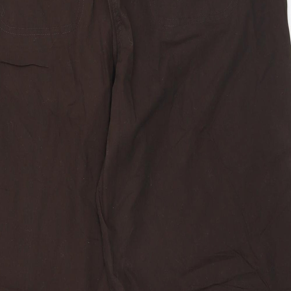 BM Womens Brown Trousers Size 16 L26 in