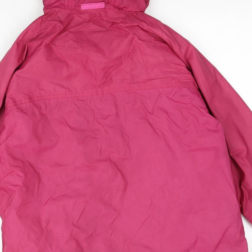 Outdoorscene Womens Pink Rain Coat Coat Size S