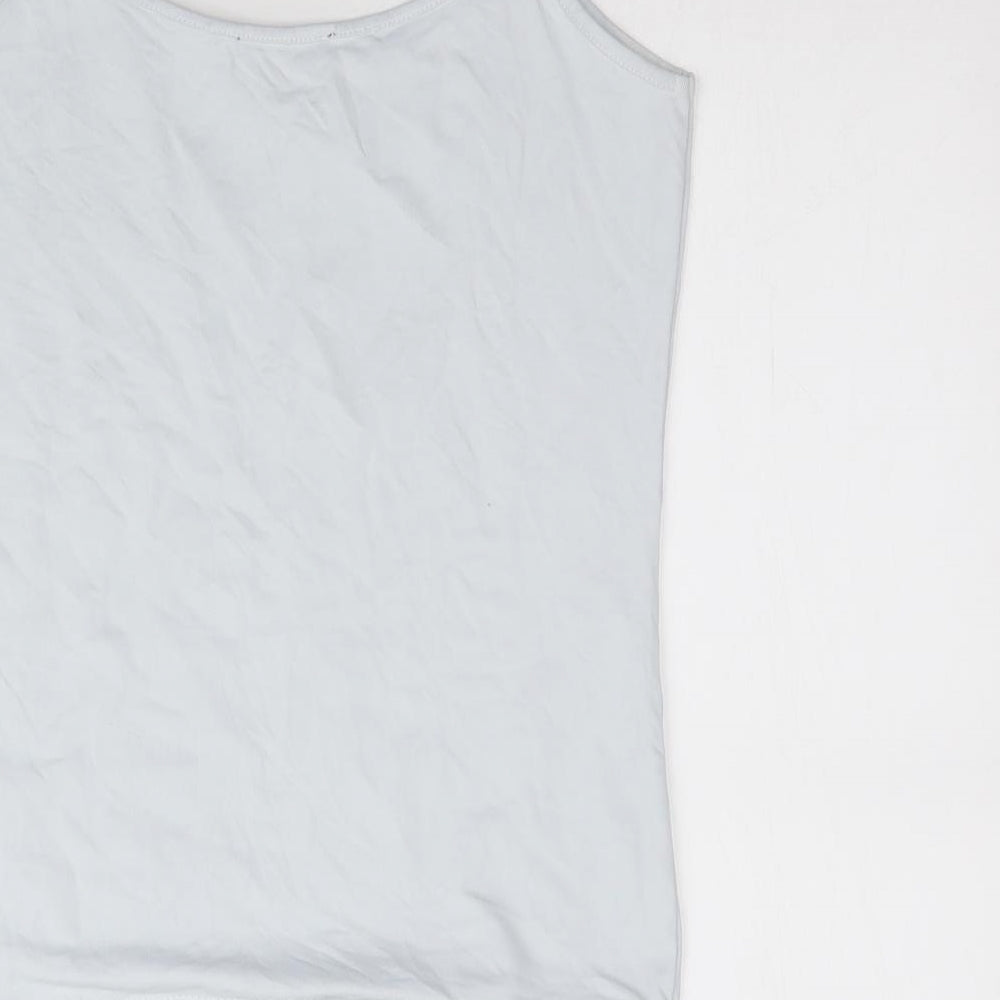 Zara Womens Blue Camisole T-Shirt Size M