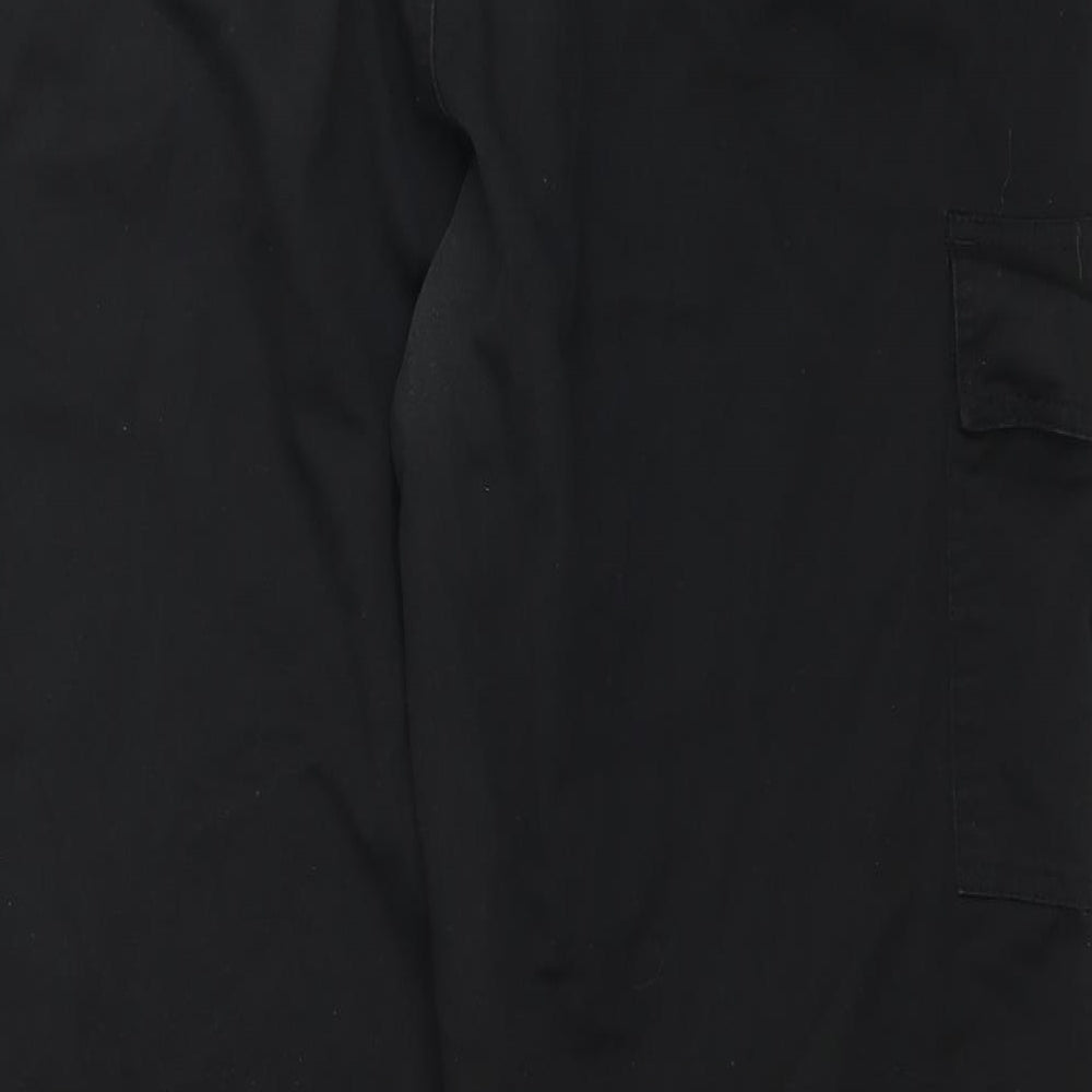 Lee Cooper Womens Black Trousers Size 40 in L32 in