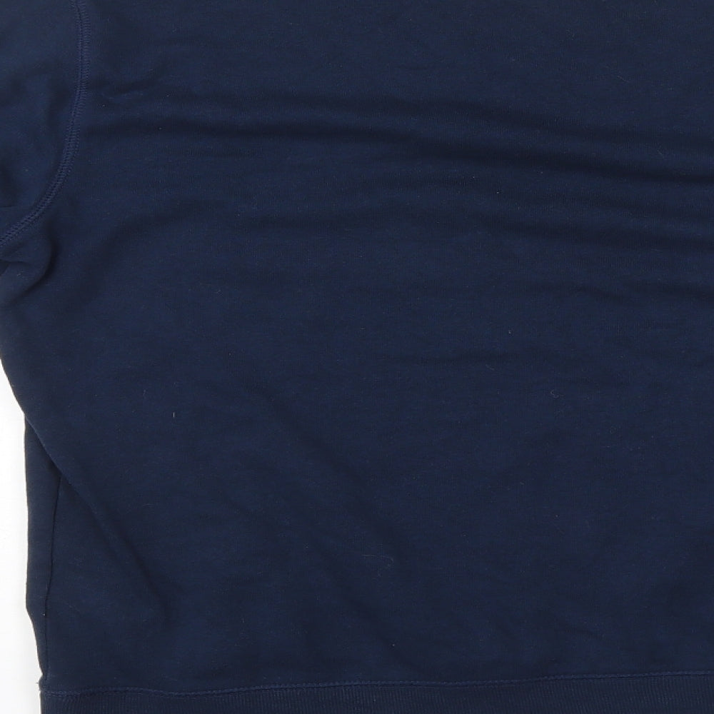 Divided Mens Blue Pullover Sweatshirt Size S