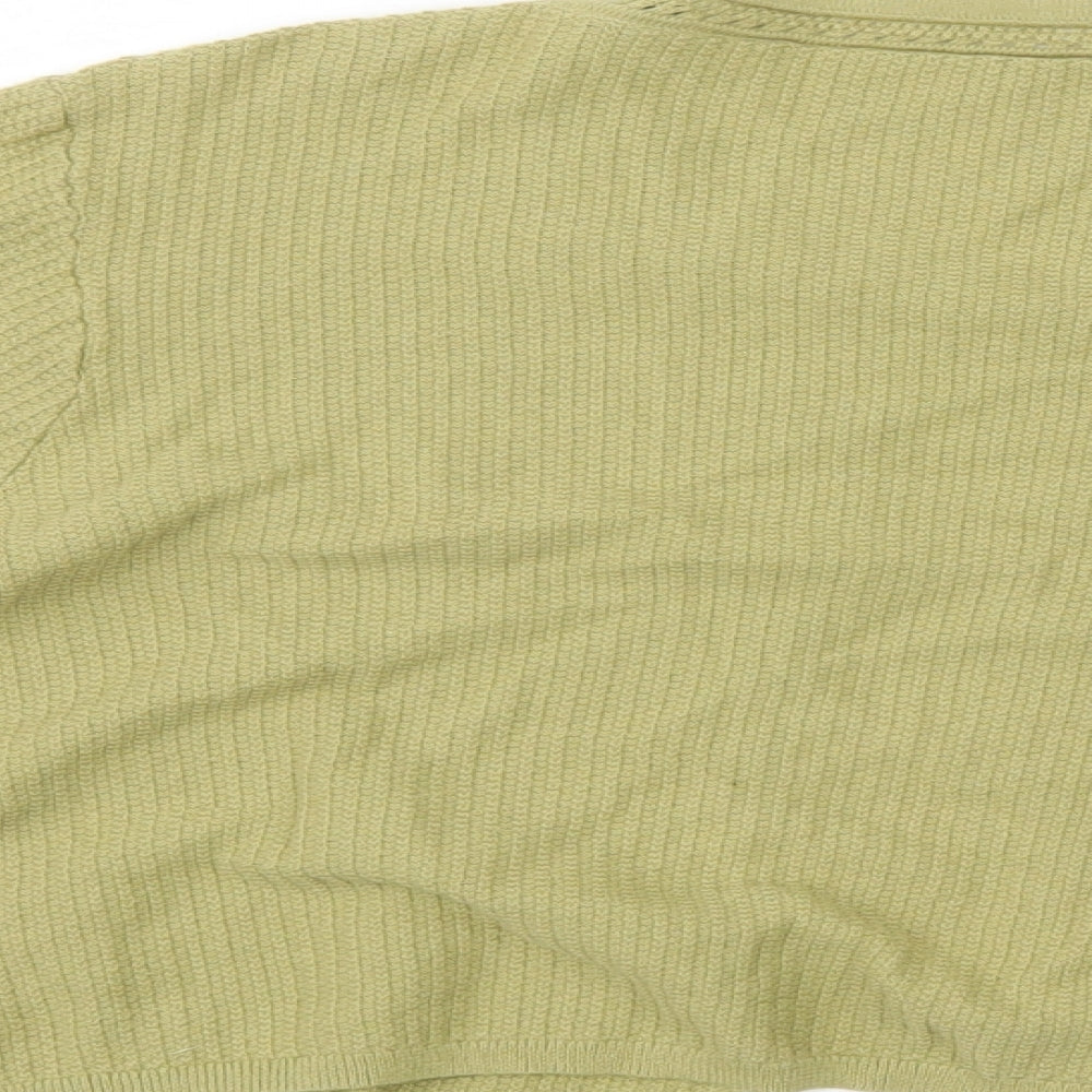 Preworn Womens Green Shrug Jumper