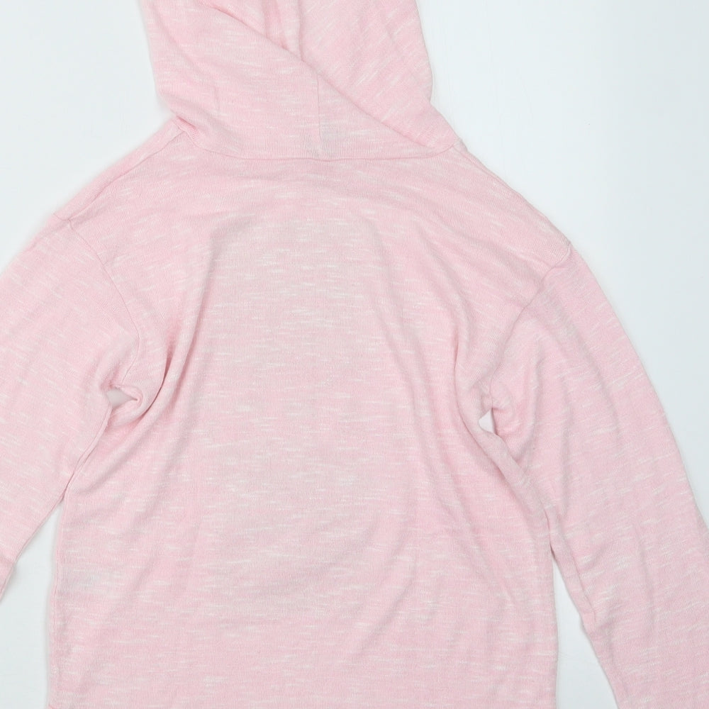 TU Girls Pink Pullover Hoodie Size 9 Years