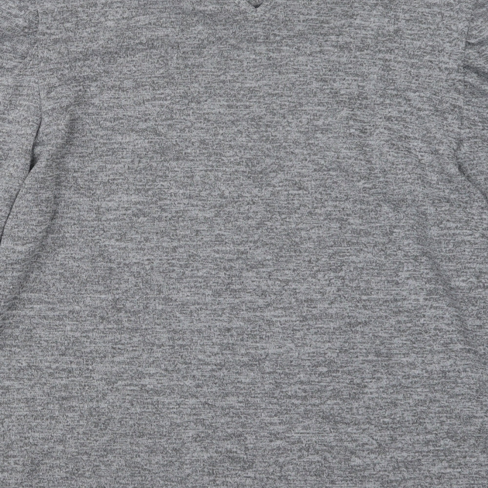 M&Co Womens Grey Pullover Jumper Size 16