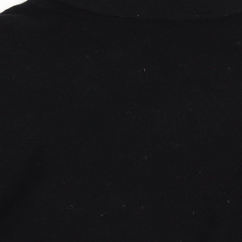 Passport Womens Black Knit Cardigan Jumper Size 10
