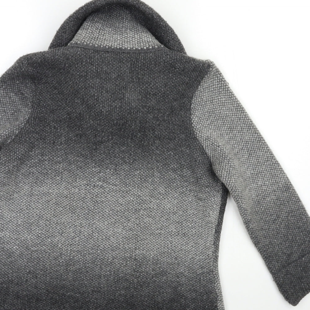 Per Una Womens Grey Jacket Coatigan Size 12