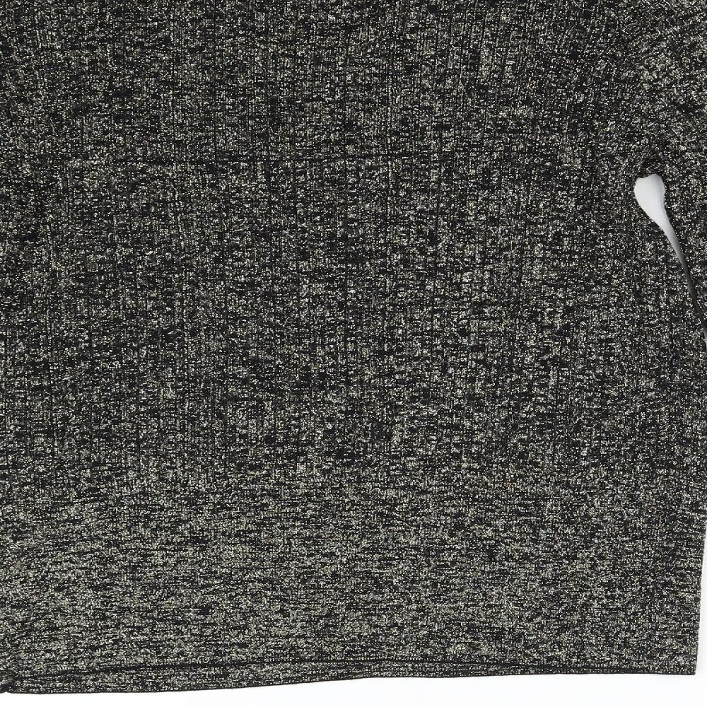 M&S Womens Gold Knit Pullover Jumper Size L