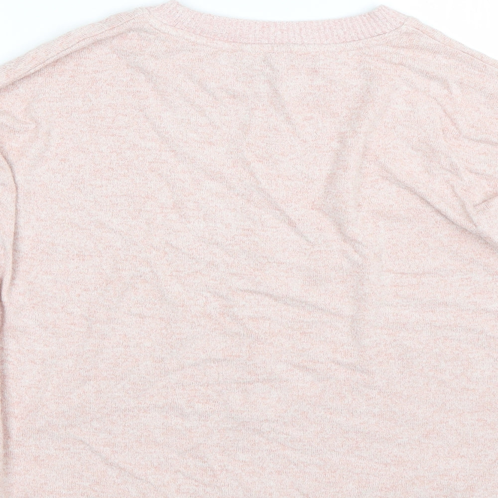 Next Womens Pink Pullover Jumper Size 12
