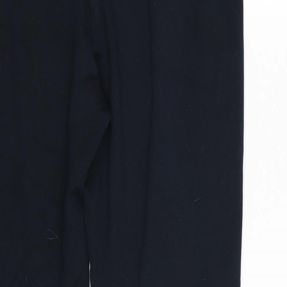 M&S Womens Blue Trousers Size 16 L26 in