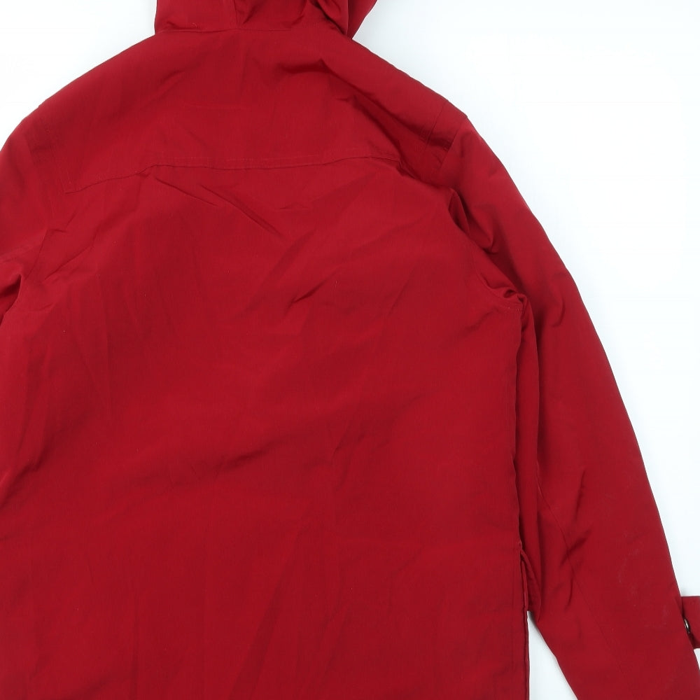 LIZCLABORNE Womens Red Jacket Coat Size XS