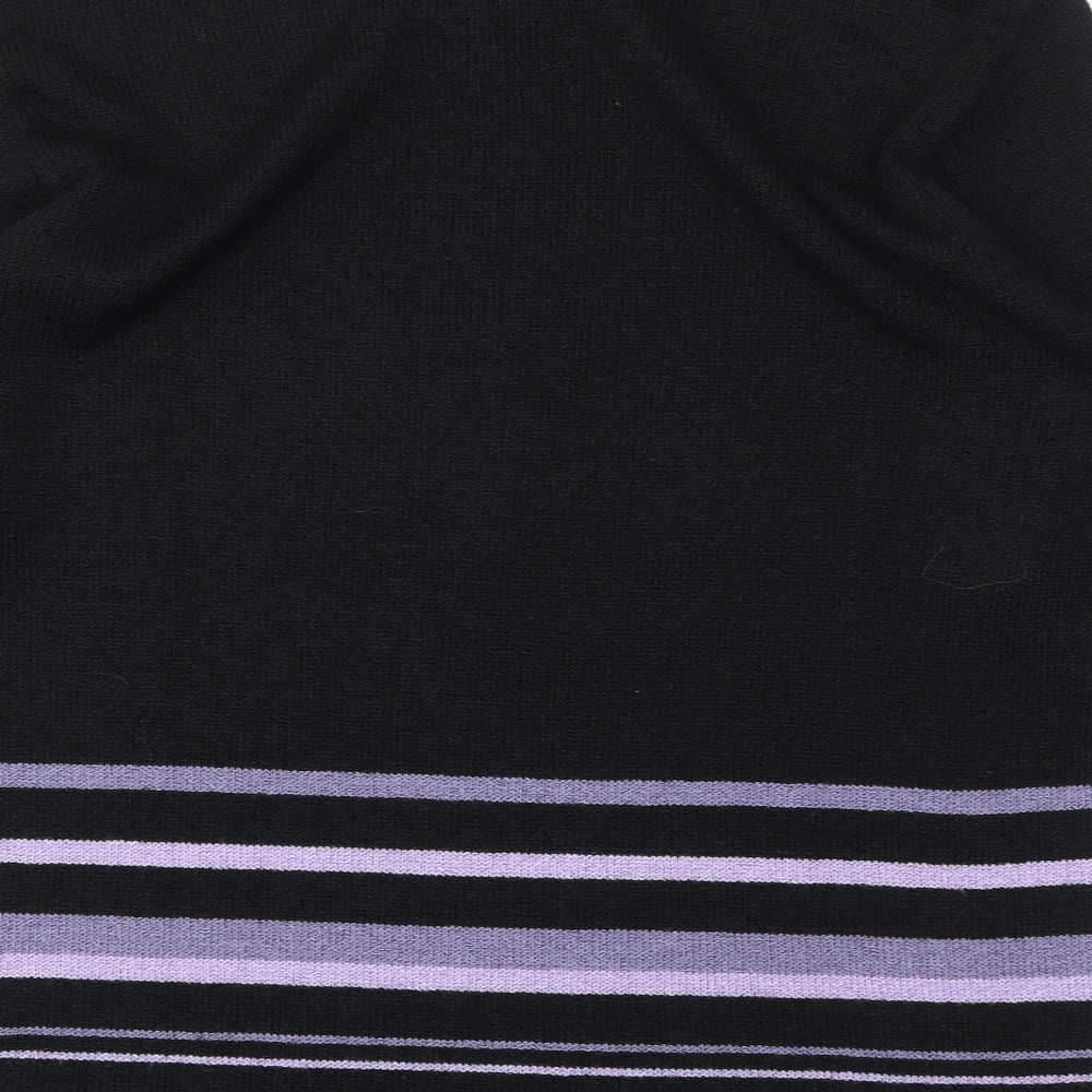 BHS Womens Multicoloured Striped Pullover Jumper Size 10