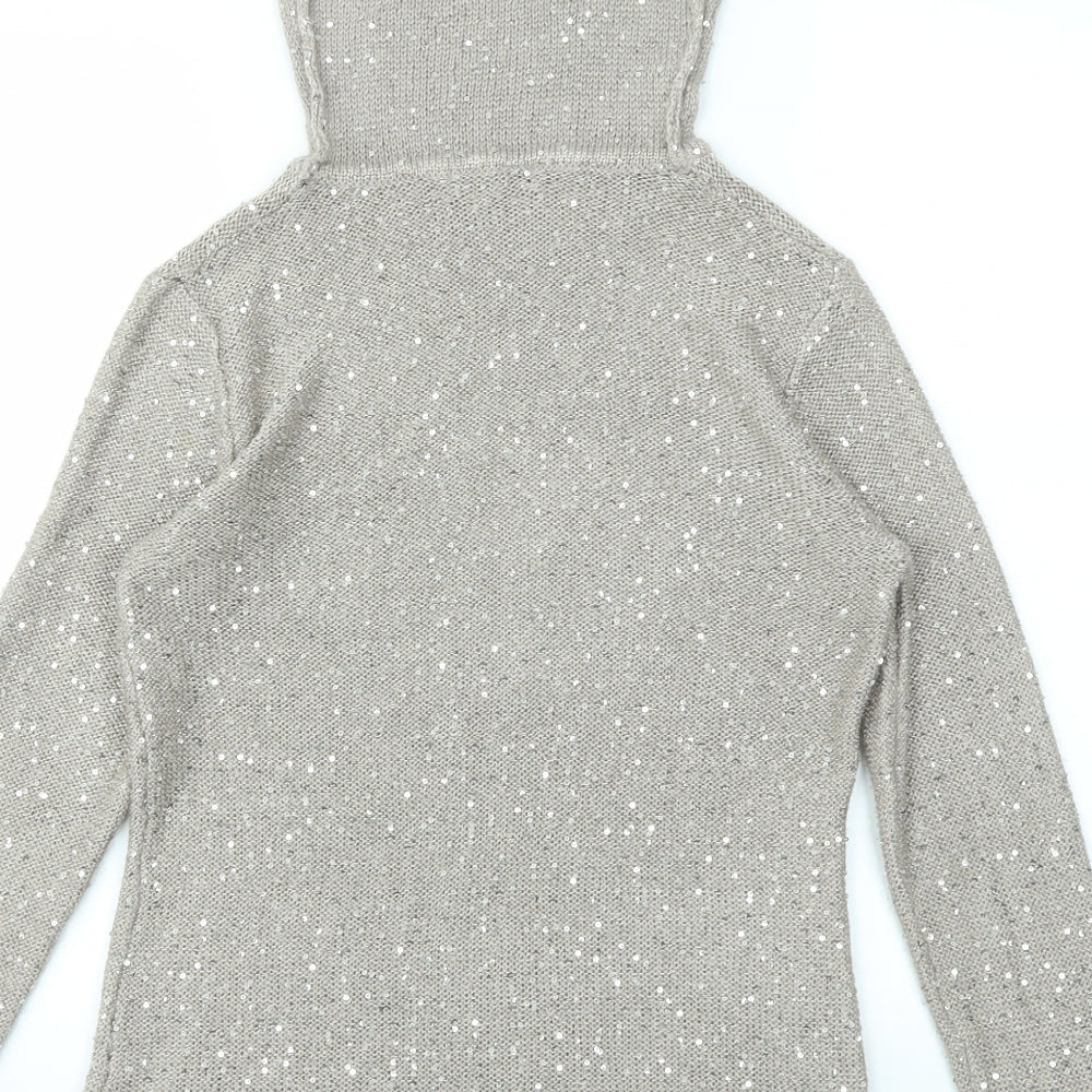 VIZ VIZ Womens Gold Pullover Jumper Size 12