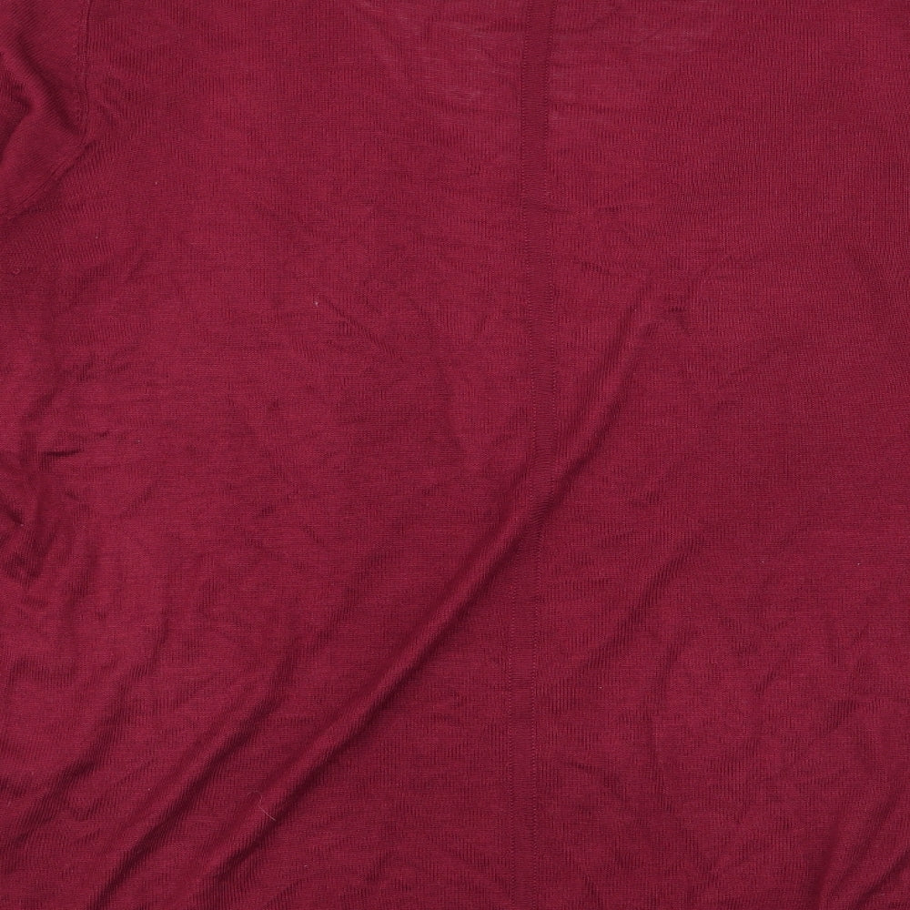 NEXT Womens Red Basic T-Shirt Size 14