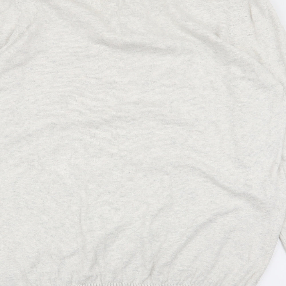 Kensington Mens White Pullover Jumper Size M