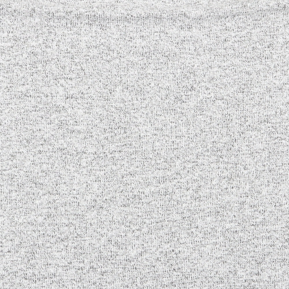 Only Womens Grey Basic T-Shirt Size S