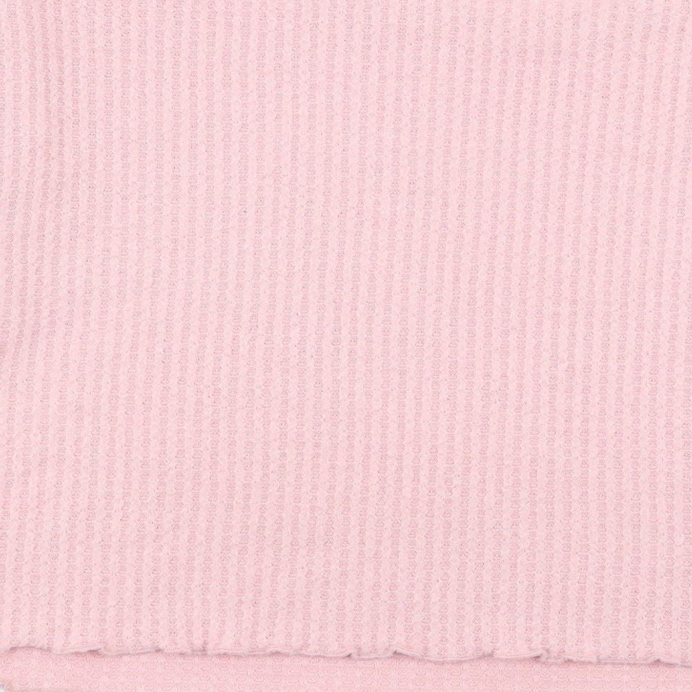 New Look Womens Pink Basic T-Shirt Size S