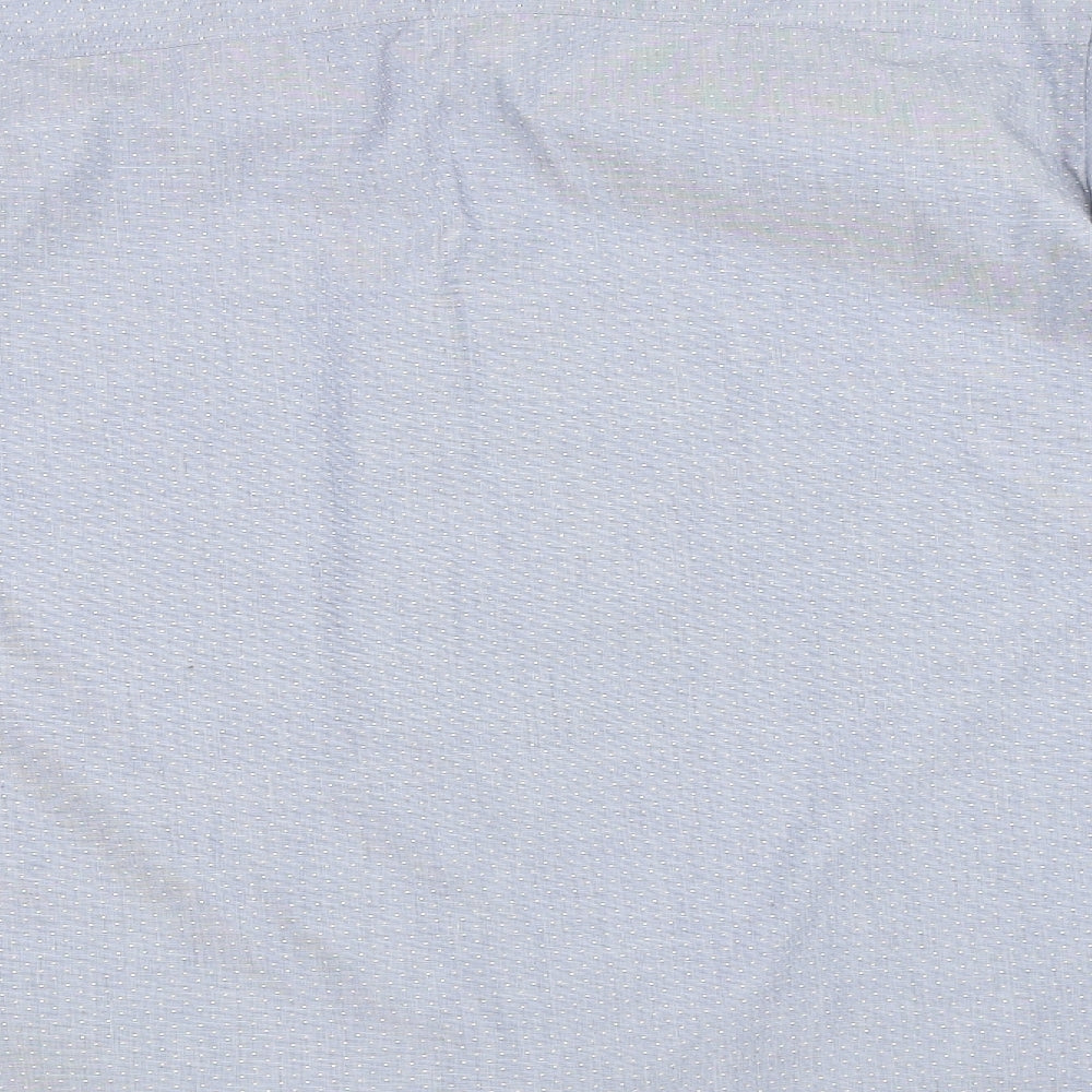 Matalan Mens Blue Button-Up Size 17