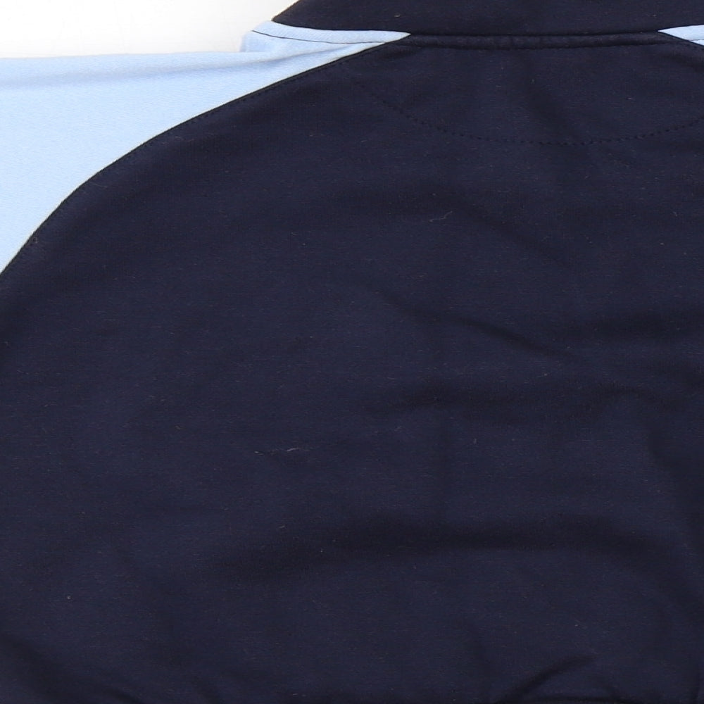 Lonsdale Boys Blue Full Zip Jumper Size 2-3 Years