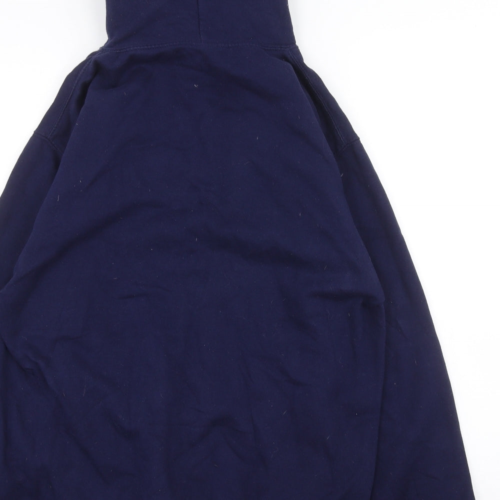All We Do is Mens Blue Pullover Hoodie Size M