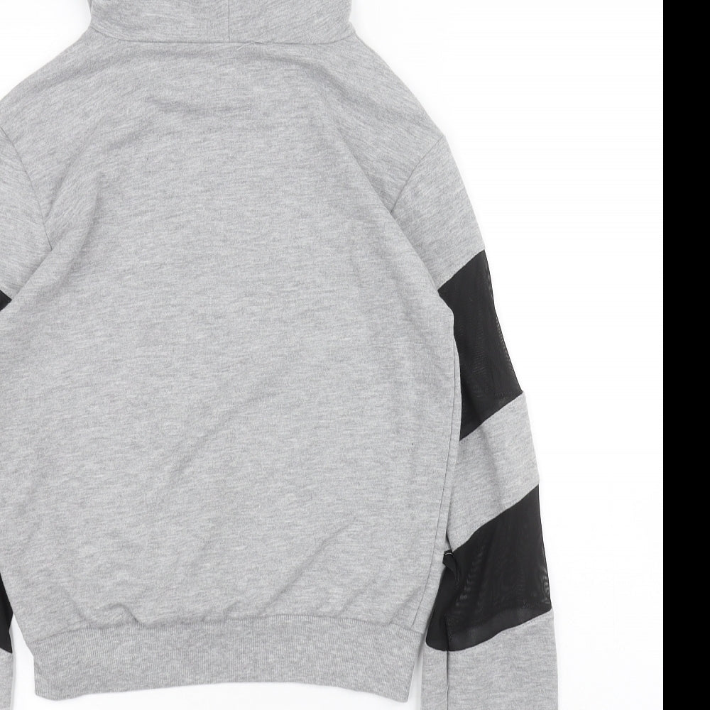Select Womens Grey Pullover Hoodie Size S