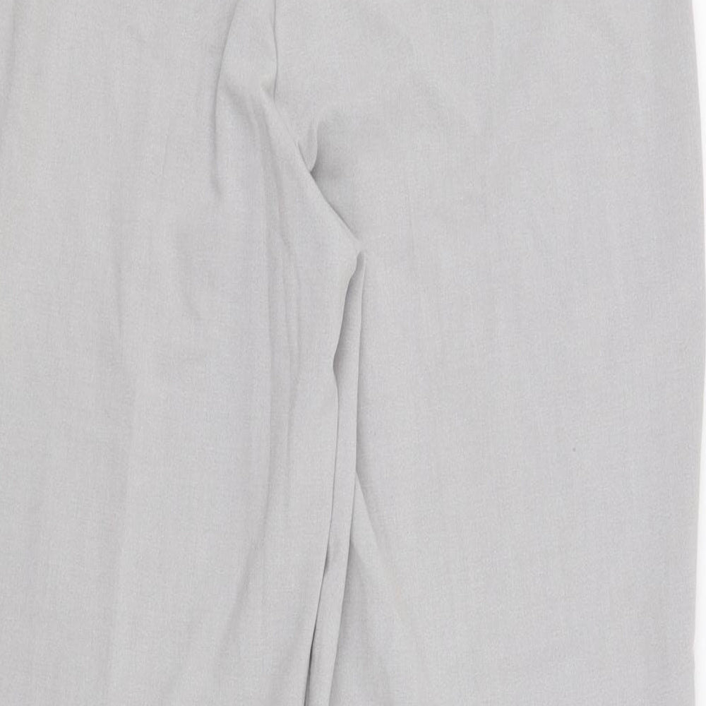 Berkertex Womens Grey Capri Trousers Size 12 L26 in