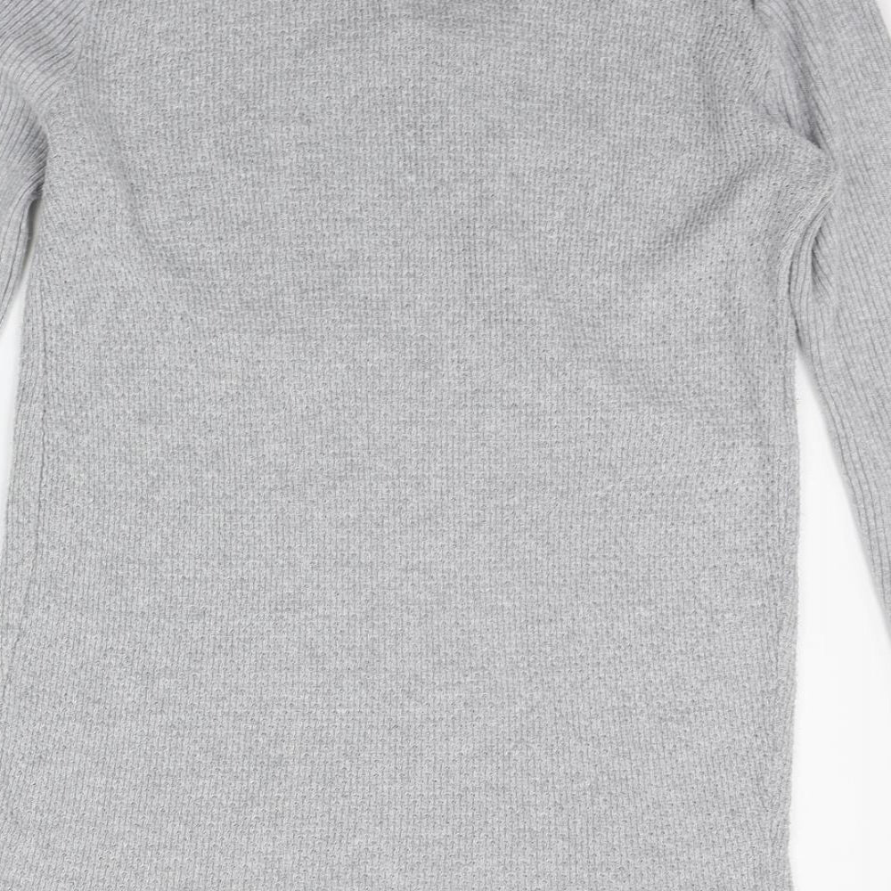 River Island Womens Grey Pullover Jumper Size 2XS