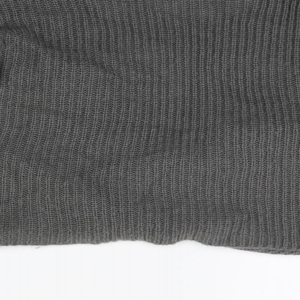 Divided Womens Grey Pullover Jumper Size M