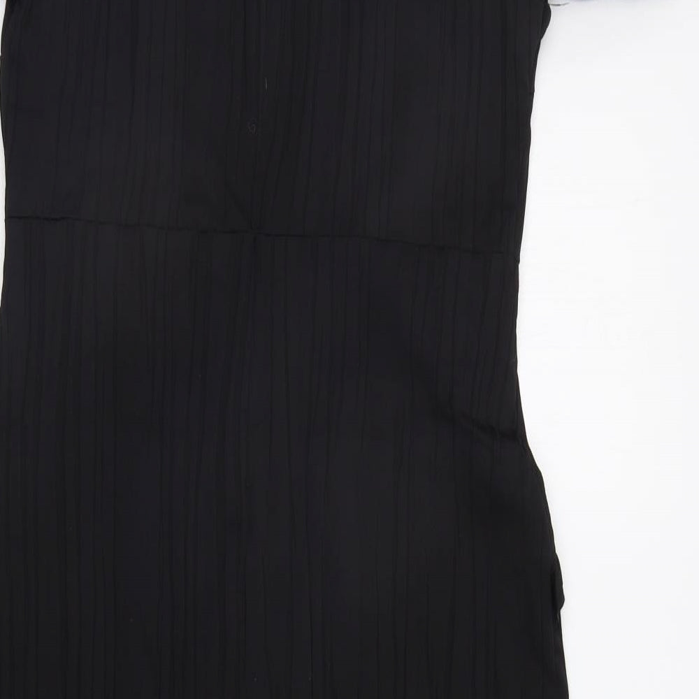 Real Form Womens Black A-Line Size 14