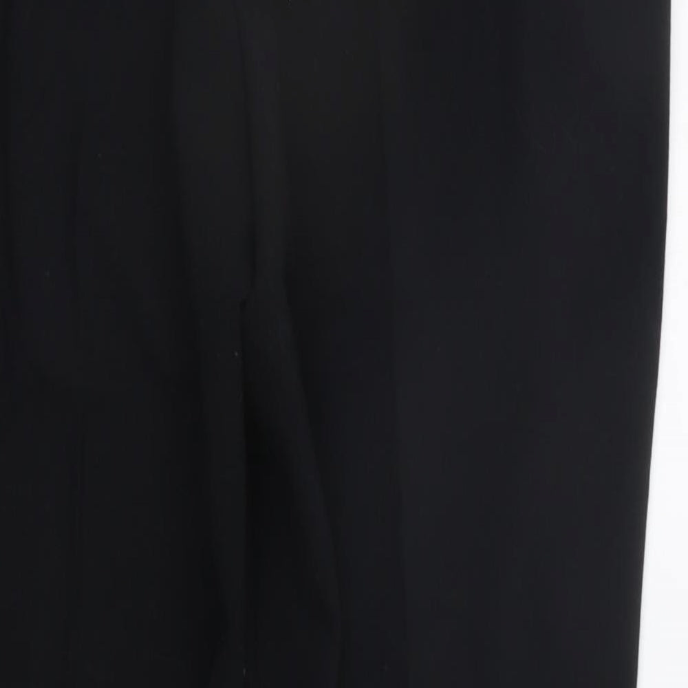 Marks & Spencer Womens Black Trousers Size 14 L26 in