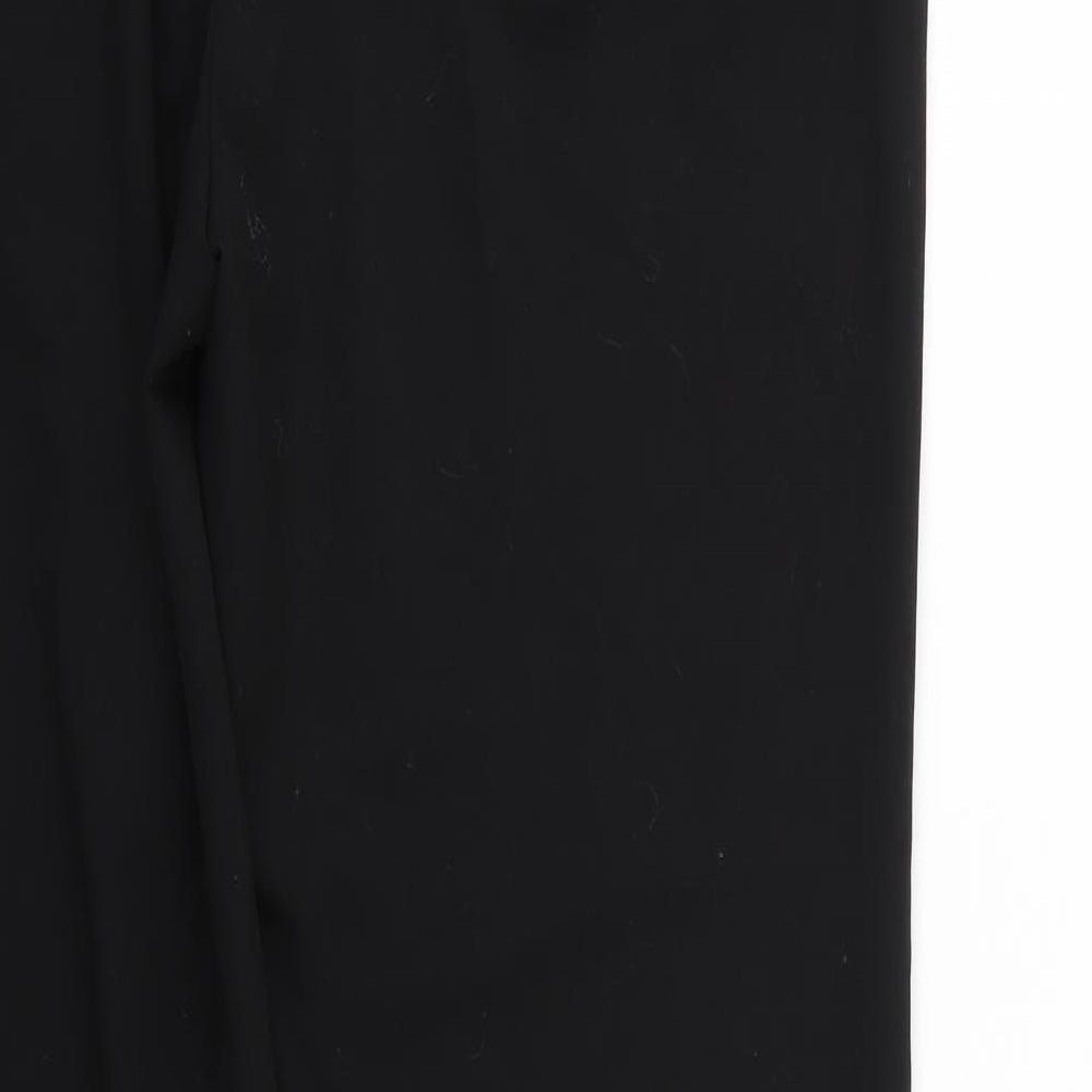 camateu Womens Black Trousers Size 18 L31 in