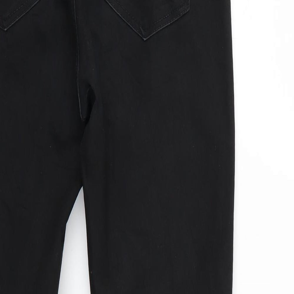 H&M Womens Black Skinny Jeans Size 4 L27 in